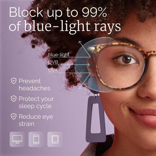 Gaoye Blue Light Blocking Glasses, Retro Round Eyewear Frame Anti Eyestrain Computer Glasses for Women Men (*Leopard)