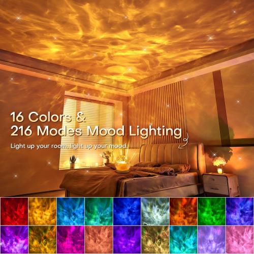 Ambient Lighting, 16 Colors Led Lights for Bedroom, Gift Ideas, Room Decor