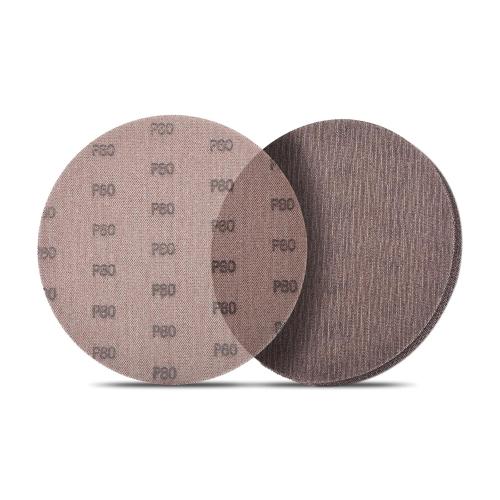 9 inch Mesh Abrasive Sanding Disc Dust Free Hook and Loop Mesh Sanding Paper Sheets 10 Pieces 80 Grit Sandpaper for Drywall Sander Wood Metal Car Polishing Grinding