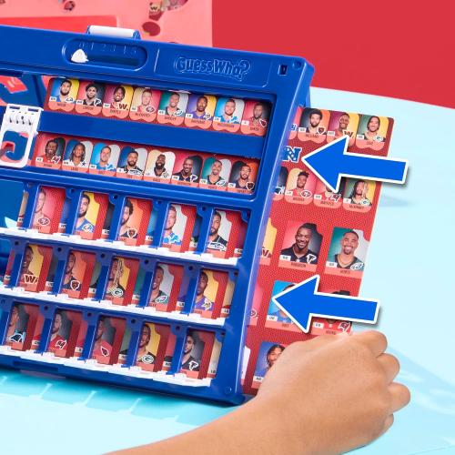 Guess Who? NFL Edition Board Game | Officially Licensed NFL Game for Kids and Families | Ages 6  | 2 Players | 15 Mins. | Football Games
