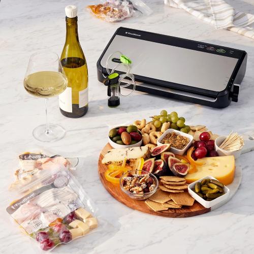 FoodSaver FM2435 Vacuum Sealer Machine with Bonus Handheld Vacuum Sealer and Starter Kit, Safety Certified, Silver ❗ MAY HAVE MISSING PIECES ❗