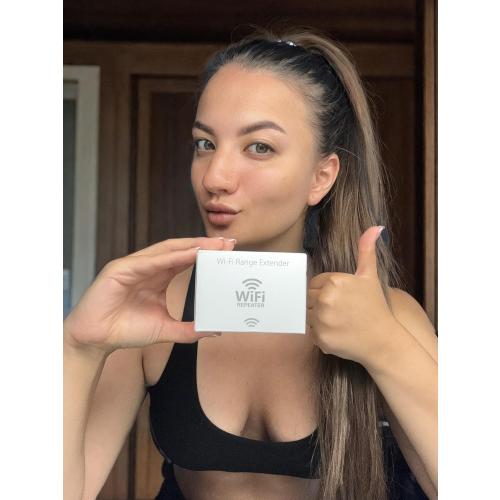 Speed Wave WiFi Extender 2025 Extendtecc WiFi Booster Wireless Signal Booster 300Mbps, Extend Tecc WiFi Repeater Wireless Signal Booster 2.4 GHz Dual Band 360° Full Coverage Internet Extender