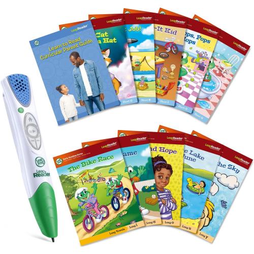LeapFrog LeapReader System Learn to Read 10 Book Bundle