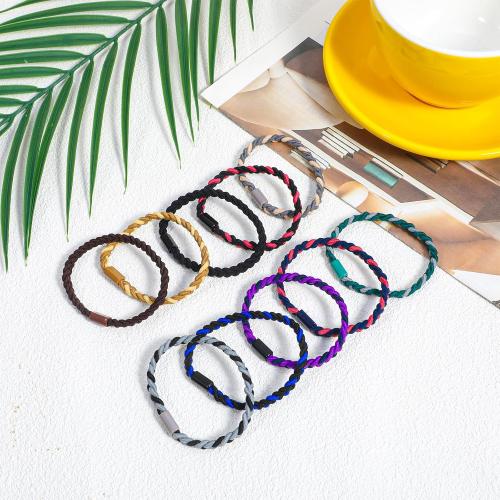 Mens Hair Ties, 15 Pcs Braided Bracelet Hair Ties for Men, Long Hairs Mens Hairties Ponytail Holder Scrunchies for Men Valentine's Day Gifts, No Crease No Damage