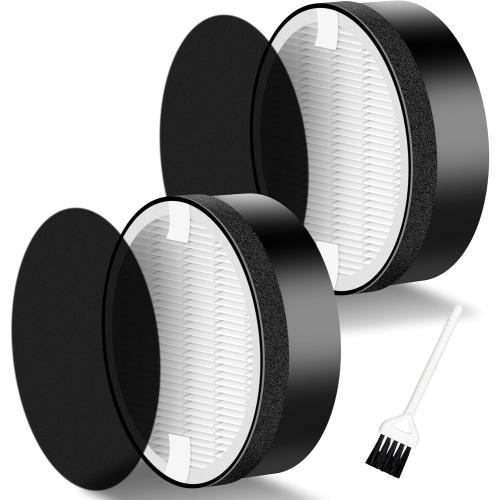 LV-H132 Replacement Filter Compatible for LEVOIT LV-H132 Air Puifier, 3-in-1 Pre, H13 True HEPA, Activated Carbon Filtration System, Replace Part LV-H132-RF, Pack of 2,By Improvedhand