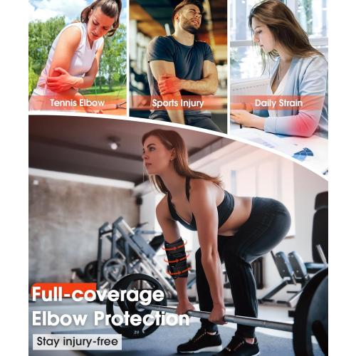 Elbow Brace for Cubital Tunnel & Ulnar Nerve Support – Adjustable Night Splint for Tennis Elbow, Tendonitis & Nerve Pain – Comfortable Elbow Stabilizer for Men & Women Fit Most *** Black