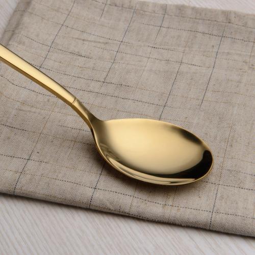 20 Piece Flatware Set, 20 Pieces Golden Silverware Set, Golden Cutlery Set, Service for 4 (shiny Gold)