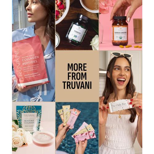 Truvani Vegan Pea Protein Powder | Chocolate Peanut Butter | 20g Organic Plant Based Protein | 1 Serving | Keto | Gluten & Dairy Free | Low Carb | No Added Sugar