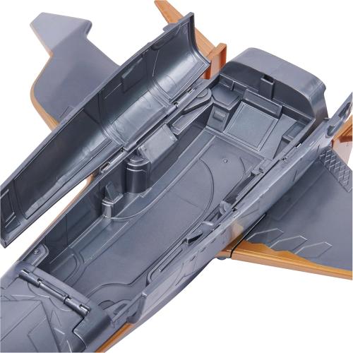 DC Comics, Hawk Cruiser Patrol, , Over 16-inch Wide, First Edition, Super Hero Kids Toys for Boys and Girls Aged 4 and Up