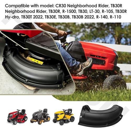 731-09312 19A30013 Mulch Plug 30 Deck Compatible with Cub Cadet/MTD/Troy-Bilt/Craftsman Lawn Mower, Fits TB30R, CR30, R-105, R-110, R-140, R-1500