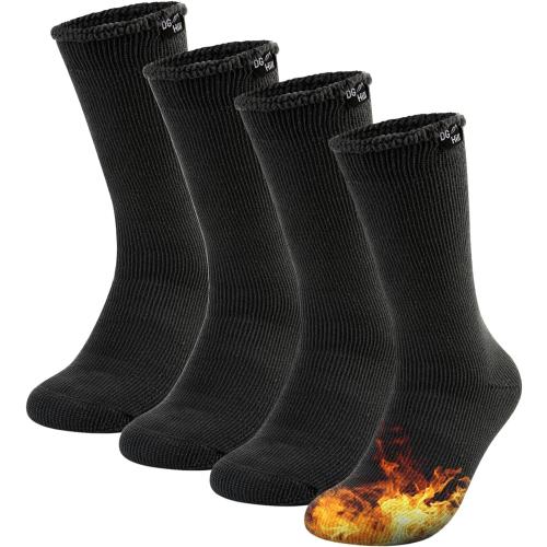One size DG Hill Winter Thermal Socks - Warm Socks for Men Women Cold Weather Insulated Sock - Heated Socks Thick Snow Sock