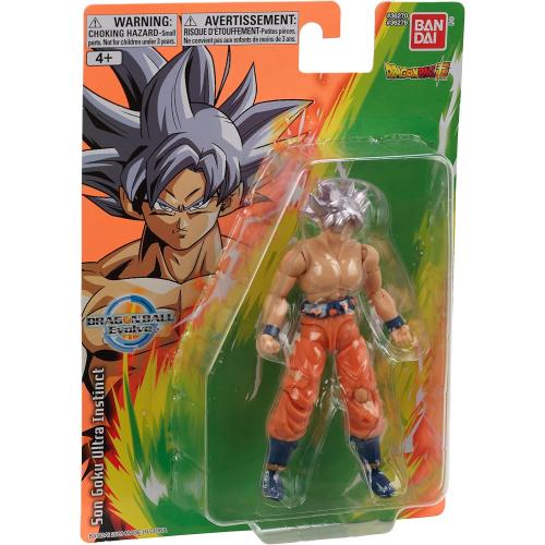 Dragon Ball Super - Goku Ultra Instinct, Dragon Ball Evolve 5 Action Figure