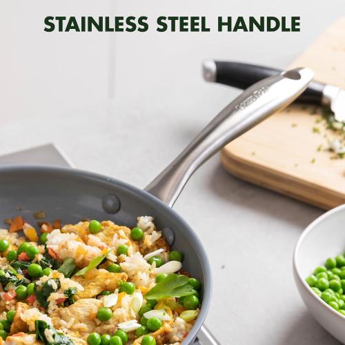 GreenPan Lima Hard Anodized 14 Frying Pan Skillet MISSING LID