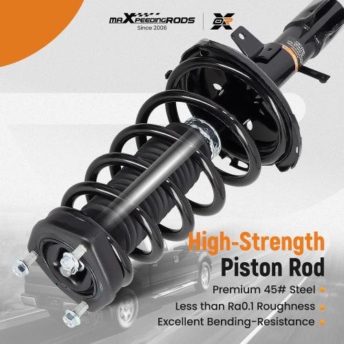 maXpeedingrods 2Pcs AWD Rear Struts for 2004-2007 Toyota Highlander | 3.3L Base, for Lexus RX330 2004-2006, RX350 2007, Shock Absorbers Struts with Coil Spring Assembly, 172216 172215