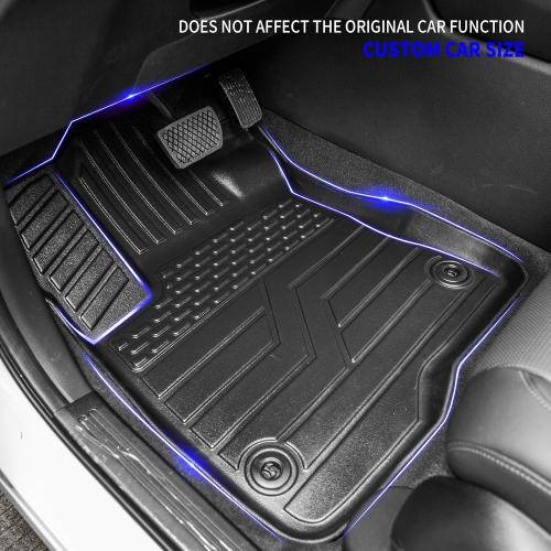 Rongtaod Floor Mats Compatible with 2023 2024 2025 2026 Honda CRV Trunk Liner Cargo Liner Cargo Mat Back Seat Cover Protector CR-V Accessories (Fit Lower Deck,Backrest Mats Trunk Mat Floor Mats)