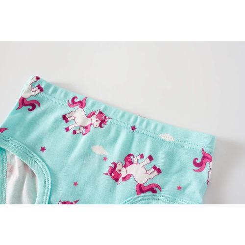Size 5-6 Sladatona Little Girls Soft Underwear Toddler Kids Breathable Comfort Panties