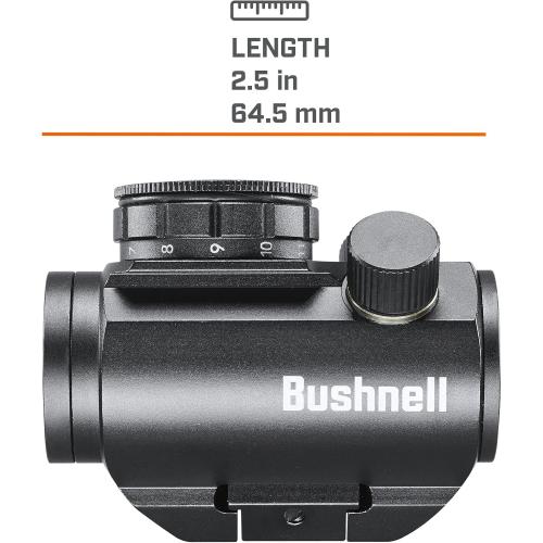 Bushnell Trophy TRS-25 Red Dot Sight Riflescope, 1x20mm, Black