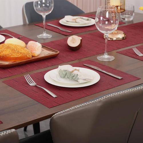 Myir JUN Placemats Set of 8 Kitchen and Dining Table Placemats