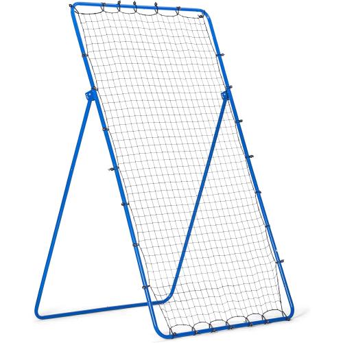 Size 7x4 Color Blue The Original Fully Adjustable 7x4 Feet Volleyball Rebounder Net from Anything Sports - Practice Sets, Spikes and Digs at Any Angle from Home-