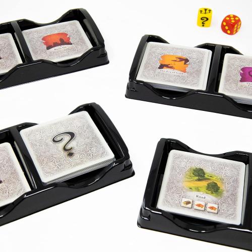 CATAN Rivals for CATAN Card Game DELUXE EDITION - Build, Trade, and Conquer with Enhanced Components! Family Game for Kids & Adults, Ages 10 , 2 Players, 45-60 Minute Playtime