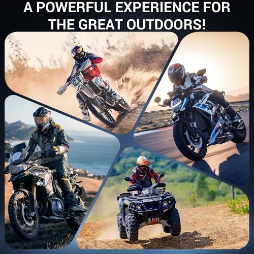 UL Certified YTX14-BS Lithium Motorcycle Battery, ATV Battery 12V 8AH 600CCA Compatible with Yamaha Scooter Snowmobile Jet Ski, Scooter, PWC & More