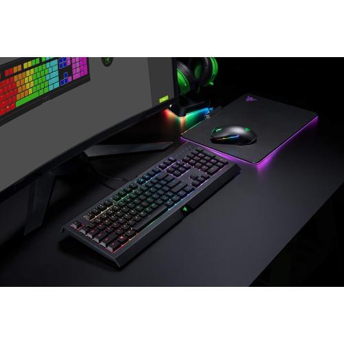 Razer Cynosa Chroma Gaming Keyboard: Individually Backlit RGB Keys - Spill-Resistant Design - Programmable Macro Functionality - Quiet & Cushioned