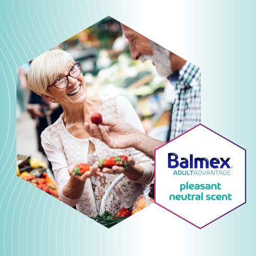 Balmex Adult Rash Relief Barrier Cream For Incontinence Care, Easy-On, Easy-Off, 12oz
