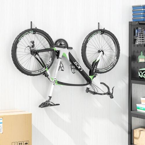 Garden Hose Holder Wall Mount - Aluminum Hose Hanger for Outside, Durable Wall-Mounted Hooks for Garden & Outdoor Use（2 Hooks）