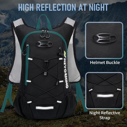 Lightweight Hydration Backpack, Running Backpack with 2L Water Bladder