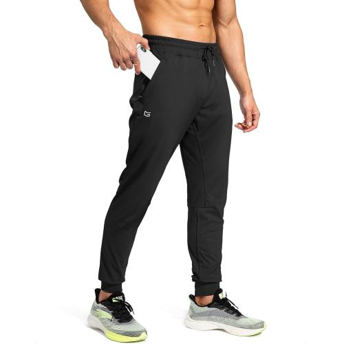 Size Large G Gradual Men's Sweatpants with Zipper Pockets Athletic Pants Traning Track Pants Joggers for Men Soccer, Running, Workout