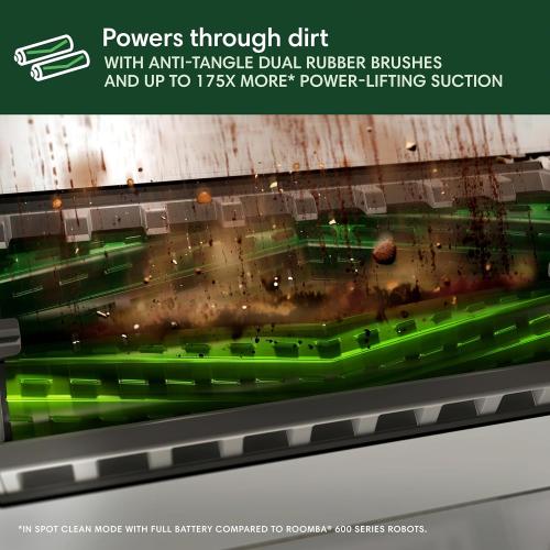 iRobot Roomba Max 705 Combo Robot Vacuum & Mop   AutoWash Dock – Extending Self-Cleaning Roller Mop, Retractable Mop Cover, Dual Brushes, Self-Empties, Heat-Washes & Dries, Avoids Obstacles, LiDAR