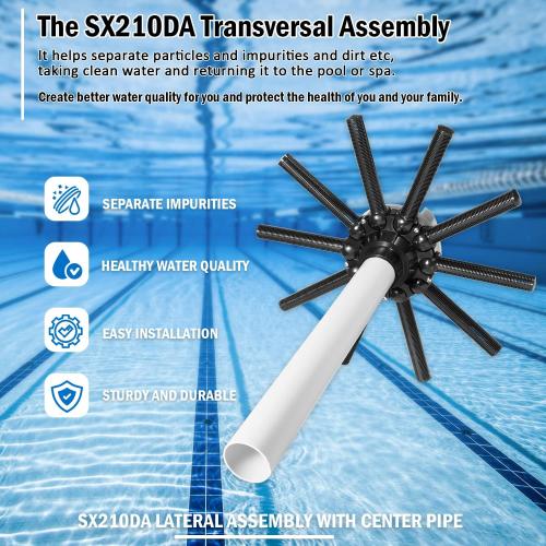 SX210DA Lateral Assembly/w Center Pipe for Hayward Pro Series Sand Filter S220T2, S244T2, S180T, S210T, S220T, S230T, S244T and Automatic Skimmers
