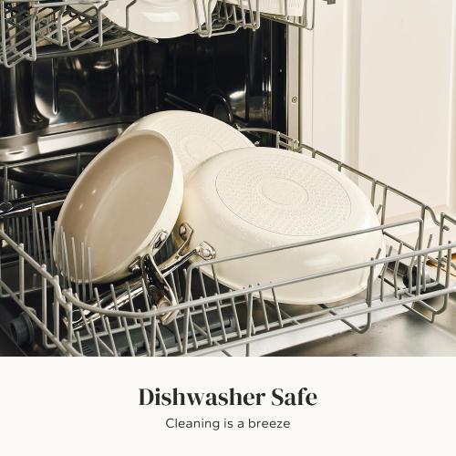 Redchef Nonstick Frying Pan Skillet, Ceramic Non-Stick Saute Pans, 11 inch Cooking Fry Pan with Stay Cool Handle, All Stovetops (Gas, Electric & Induction), Dishwasher/Oven Safe, PFAS-Free, Non Toxic