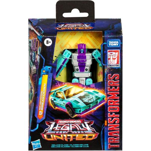 Transformers Legacy Deluxe Class G2 Universe Breakdown, 5.5-inch Converting Action Figure, 8