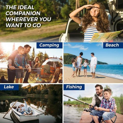 BlackTerra Portable Toilet for Adults - Portable Toilet for Camping Privacy Outdoor Bathroom Tent XL Portable Toilet Set for Adults