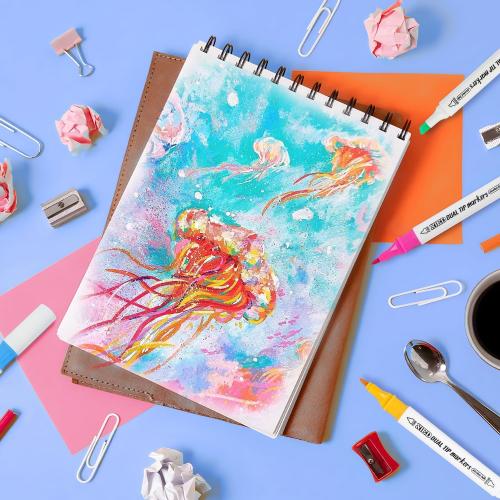 Alcohol Markers, 120 Colors Alcohol Markers Set for Adults and Artists in Coloring, Painting