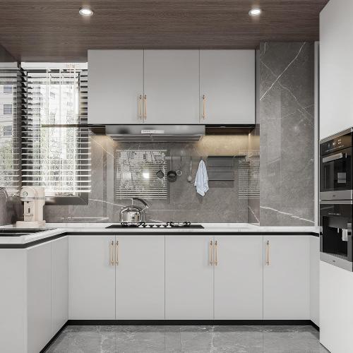 Asidrama 6 Pack 10 Inch(254mm) Champagne Bronze Kitchen Cabinet Handles, Cabinet Pulls Kitchen Cabinet Hardware for Cupboard Drawer Pulls