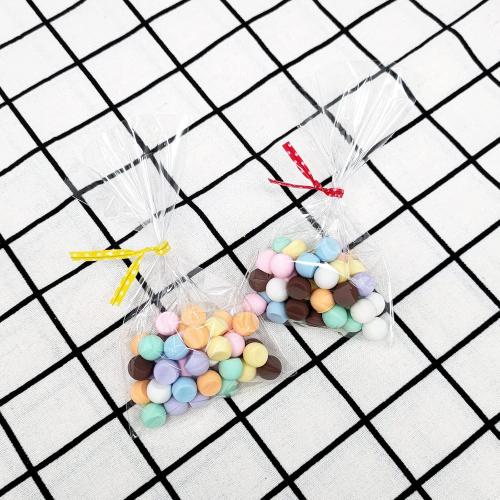 Newkita 3x5in Cellophane Bags - Clear Goodie/Cake Pop/Rice Crispy Treat Bags with 4in Ties - 100 Pack