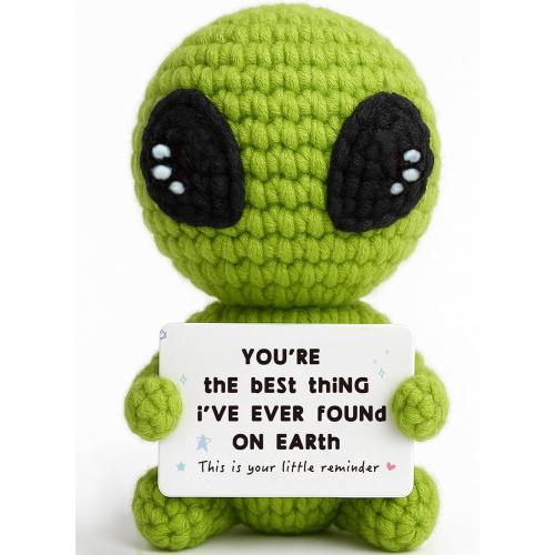 Gifts for Him Her Boyfriend Girlfriend Men Women Crochet Alien for My Love