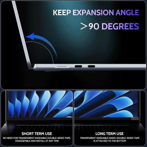 Magnetic Anti Blue Light Screen Protector for MacBook Pro 14 Inch (2021-2025, M1, M2, M3, M4, M5), Removable Glare Filter for 14.2 Mac Laptop Computer