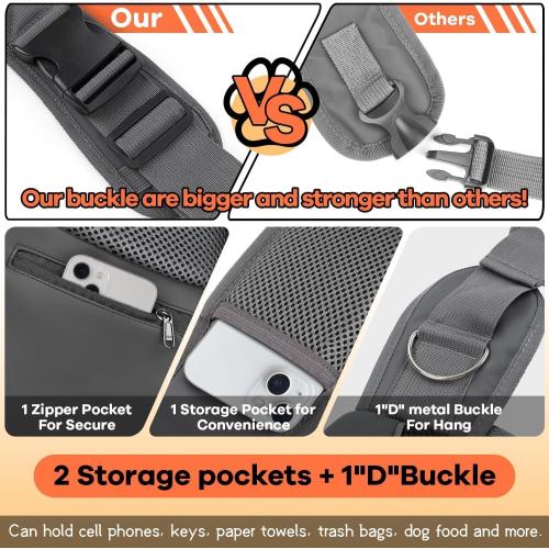 YUDODO Pet Sling Carrier for 5-9 lbs Small Dogs Cat Puppy Crossbody Carrier