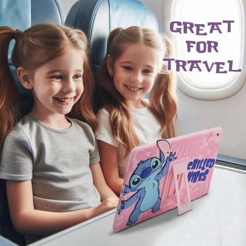 Disney Lilo and Stitch Kids Case for iPad - 9th Generation iPad Case, iPad 8th