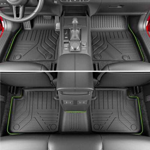 Floor Mat Compatible with 23-25 Mazda CX50 Cargo Mat Trunk Mat Backrest Mat Cargo Liner Replacement for 2023-2025 Mazda CX-50 Accessories (Cargo Mat Backrest Mat Floor Mat)