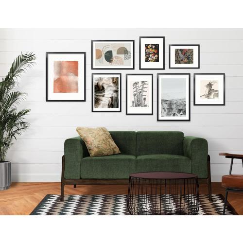 Black Annecy 16x20 Picture Frames (1 Pack, Black), Simple Designed Photo Frame, For Pictures 16x20 for Wall Mounting, Classic Simple Home Office Decor