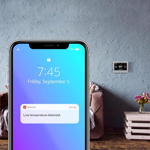 Honeywell Home RTH9585WF1004 Wi-Fi Smart Color Thermostat, 7 Day Programmable, Touch Screen, Energy Star, Alexa Ready, Gray