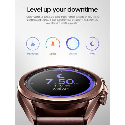 Samsung Galaxy Watch 5 41mm, GPS, Bluetooth) Smart Watch Mystic Bronze (US Version, ) (Renewed)
