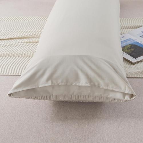 H Household Seersucker Washed Microfiber Pillowcases Set of 1– Ultra Soft & Comfortable, Envelope Closure, Available in Body Size 20x54 Inches - Textured Design, Easy Care, Wrinkle-Resistant