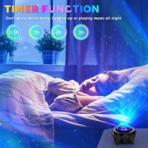 Star Projector, ZonQoonz Galaxy Projector with APP Remote Control,Music Speaker Aurora Projector, Night Light Projector for Kids Adults Gaming Room, Home Theater, Birthday, Party