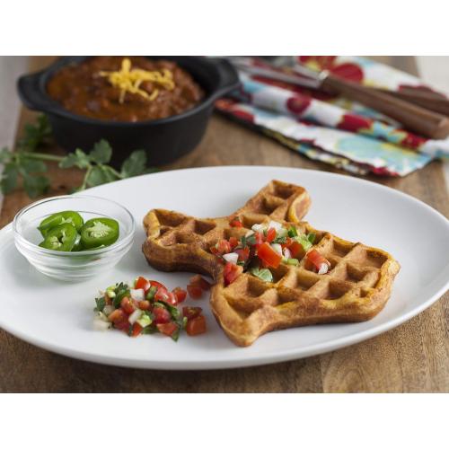 Silver The Texas Waffle Maker