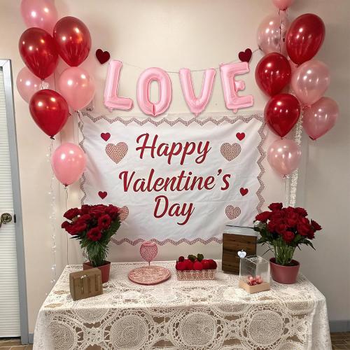 52 Pieces 16 Inches A-Z Letter Balloons – 2 Sets of Alphabet Mylar Balloon (Each Letter Includes 2 Balloons) for Party Decorations, Birthday, Graduation and Hanging Alphabet Banners (Pink)